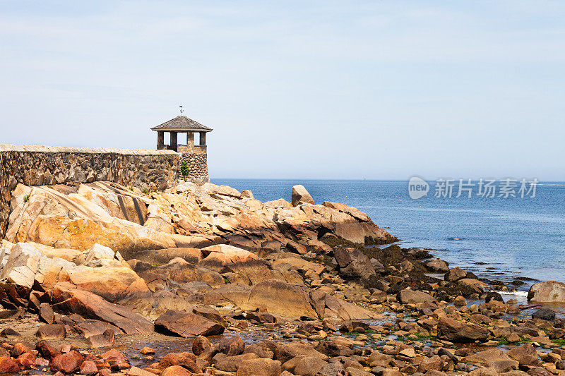 花岗岩石露台，Rockport, MA，美国